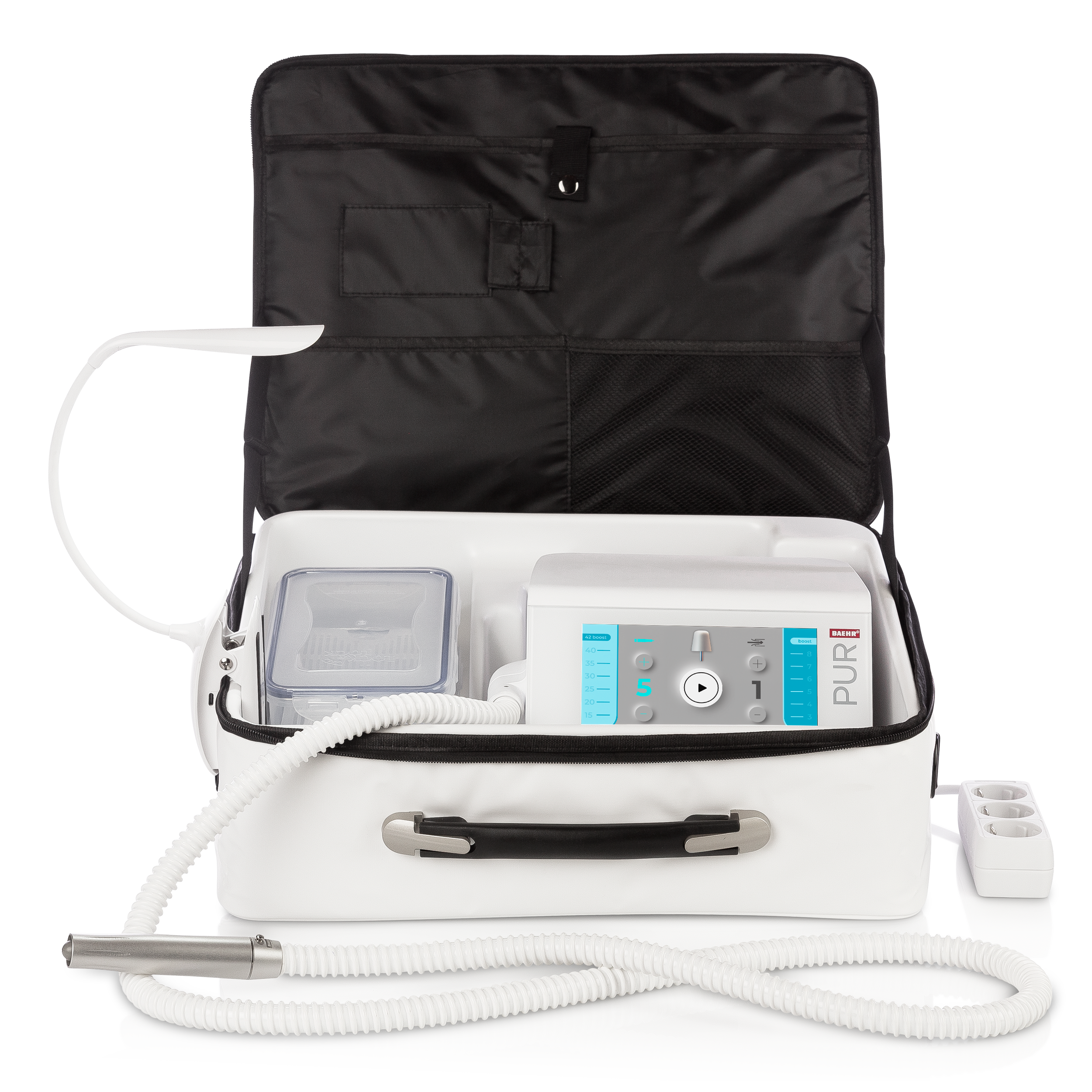 baehr-pur-mit-tasche-und-klemmlampe_82037