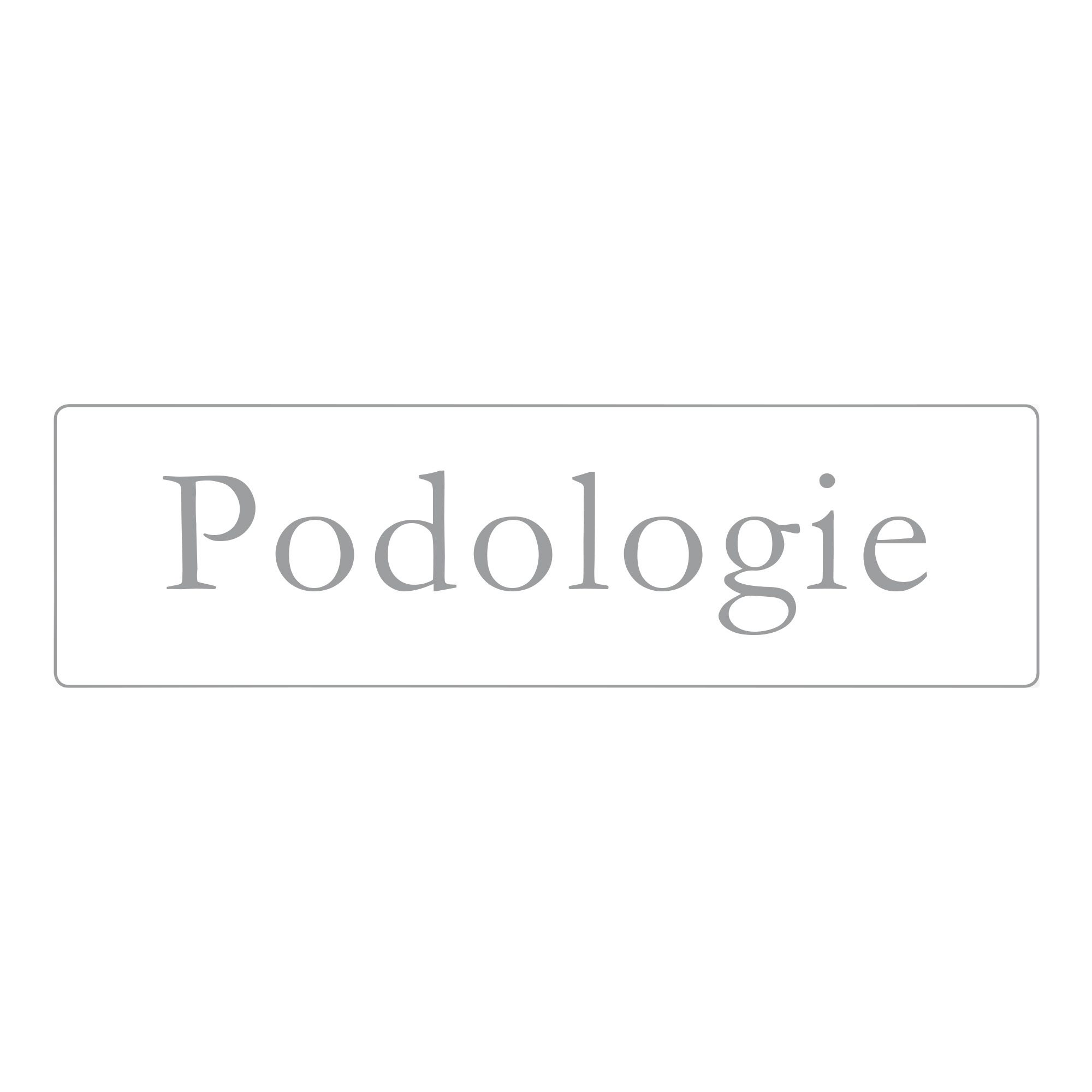 hinweisklebeschild--podologie_55400
