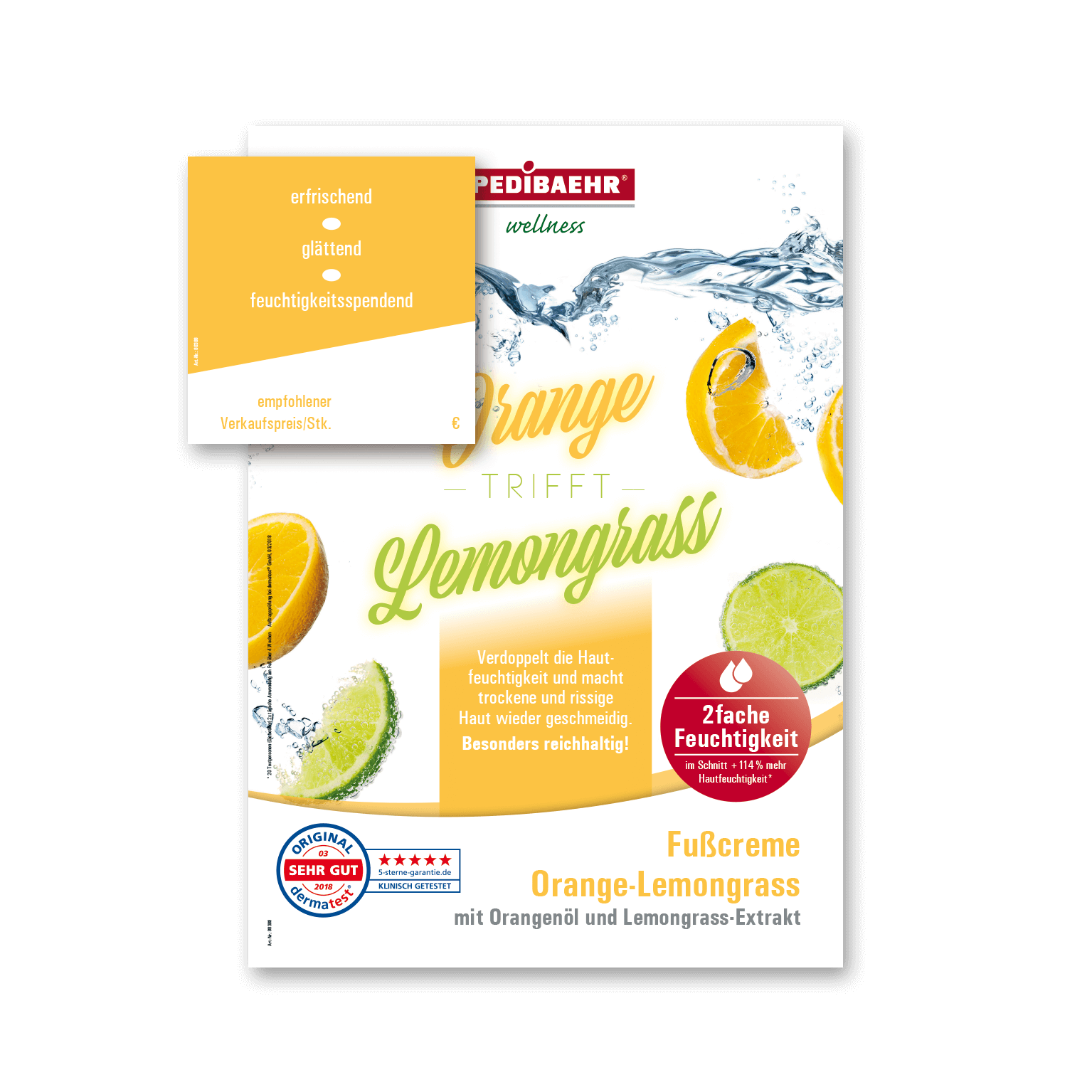 Wellness Fußbadesalz Mit Zitronengras-Duft, 2 Kg – Entspannend & Pflegend Für Strapazierte Füße