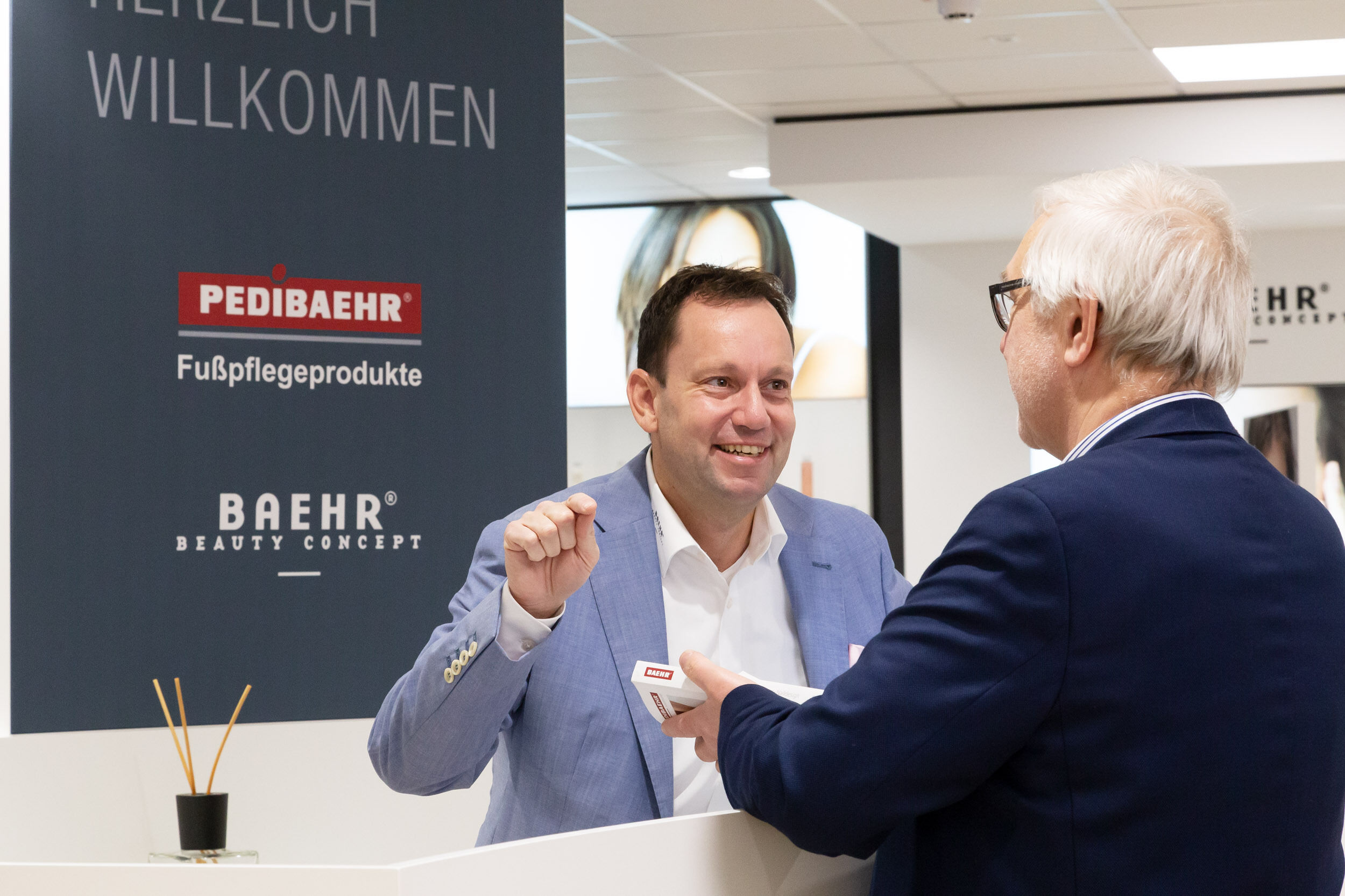 Eindruck von Hausmesse Waiblingen - Beratungsgespräch