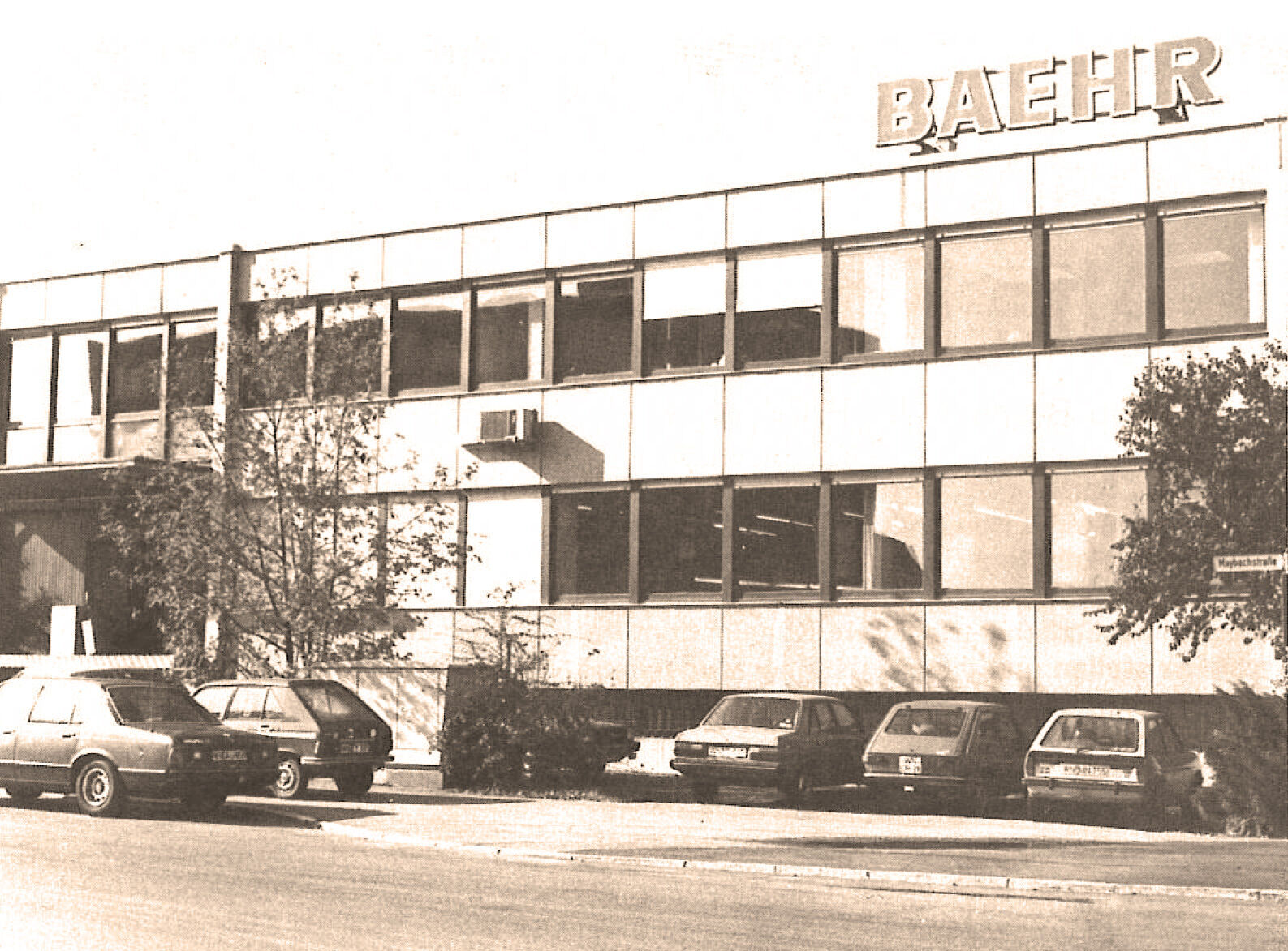 1983년 BAEHR 독일 바이블링엔 본사 전경